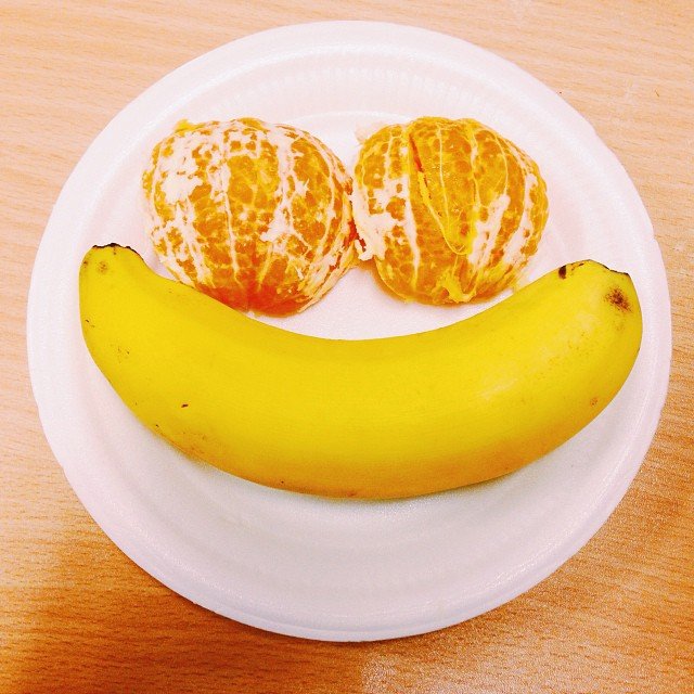 Бананы с апельсином