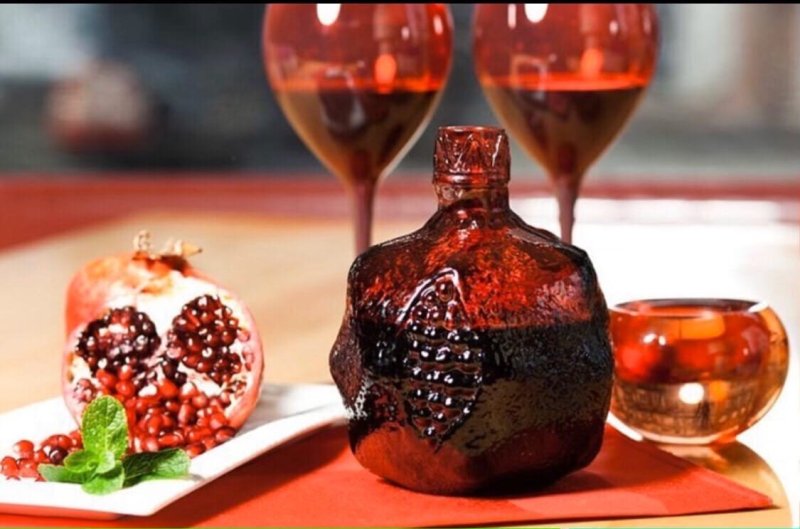 Красное гранатовое вино: история, марки и производители