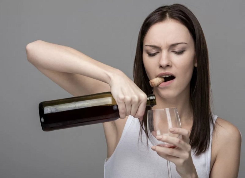 Винный алкоголизм на пороге