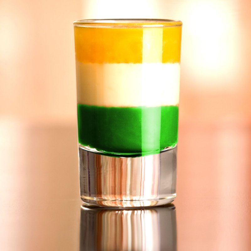 Коктейль Ирландский флаг