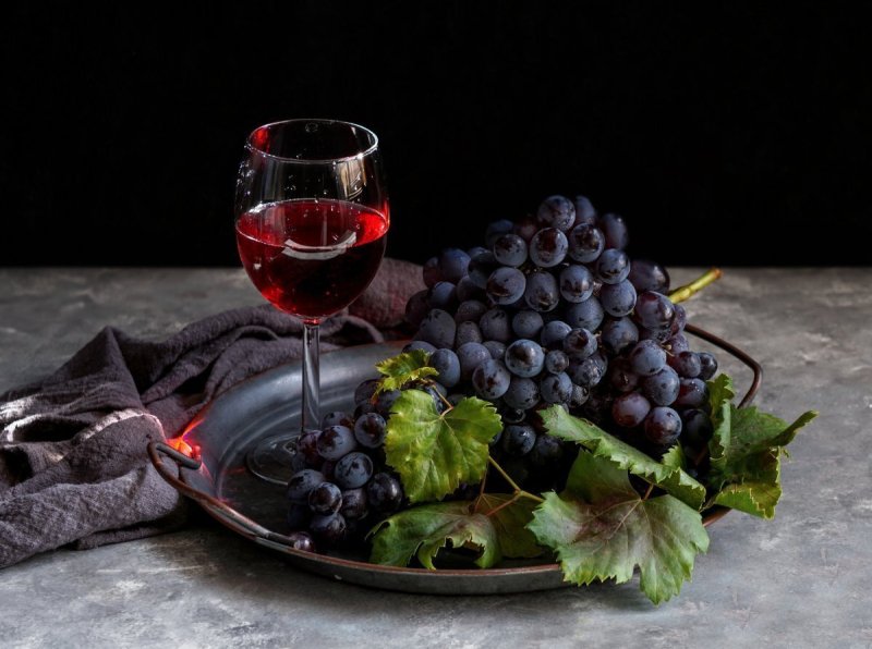 Сорта винограда для красных вин