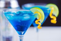 Голубой коктейль