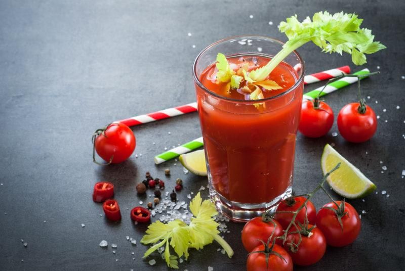 Кровавая Мэри с перцовкой