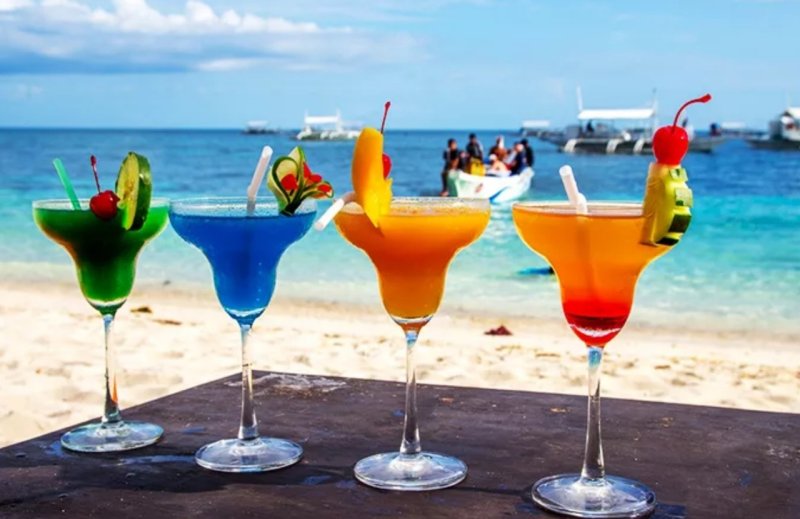 Пляжные коктейли
