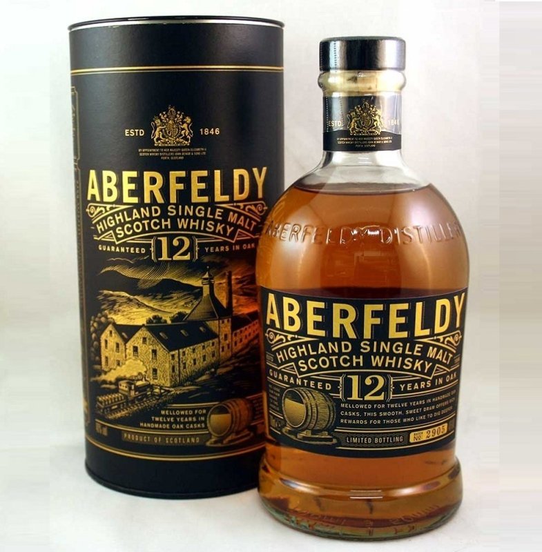 Aberfeldy Whisky: история успеха и разновидности напитка