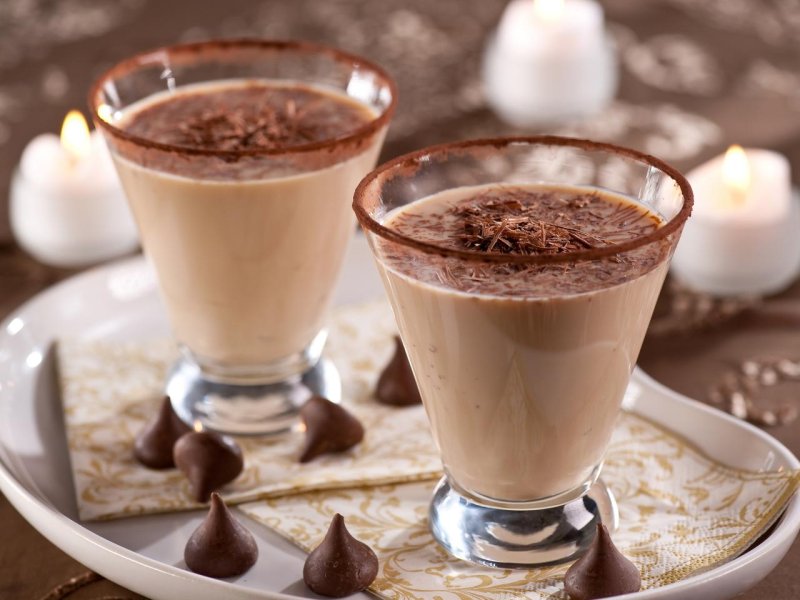 Шоколадно-молочный коктейль
