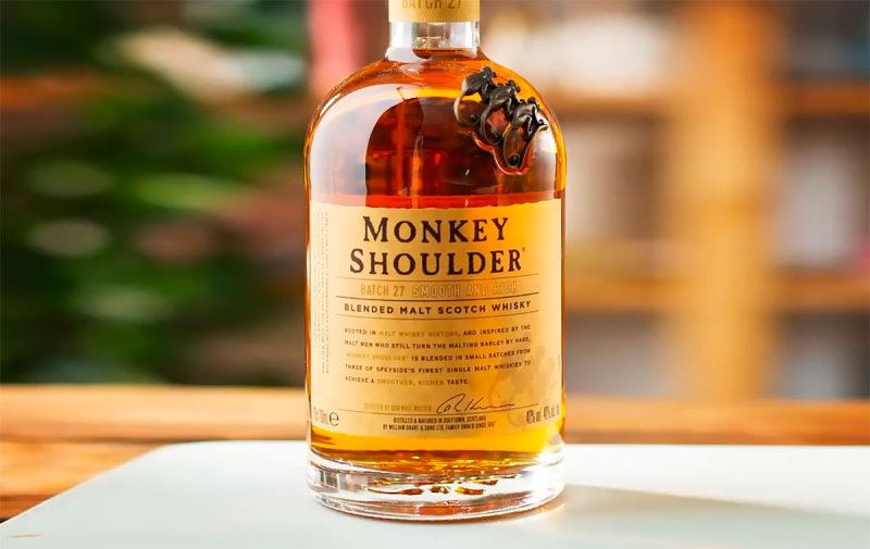 Monkey shoulder blended malt scotch whisky